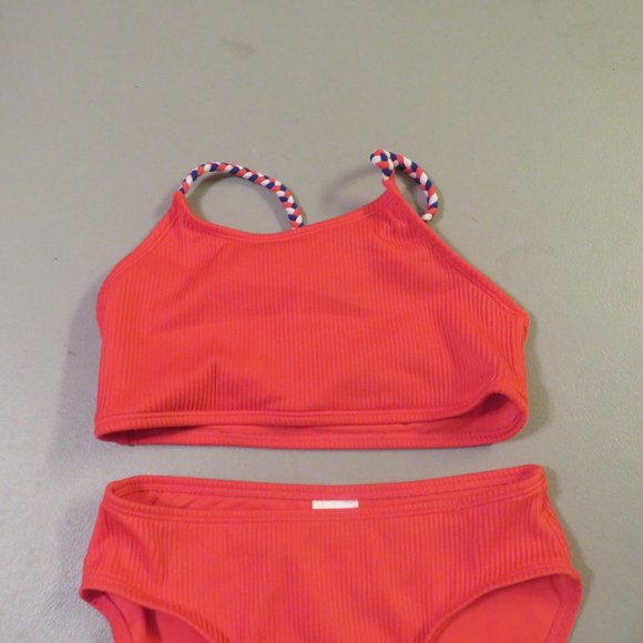 Red Art Clas 2 Pcs Justice Bikini Swimsuit Size L 10/12 - Picture 2 of 8